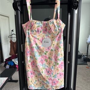 Princess Polly Pastel Floral Dress